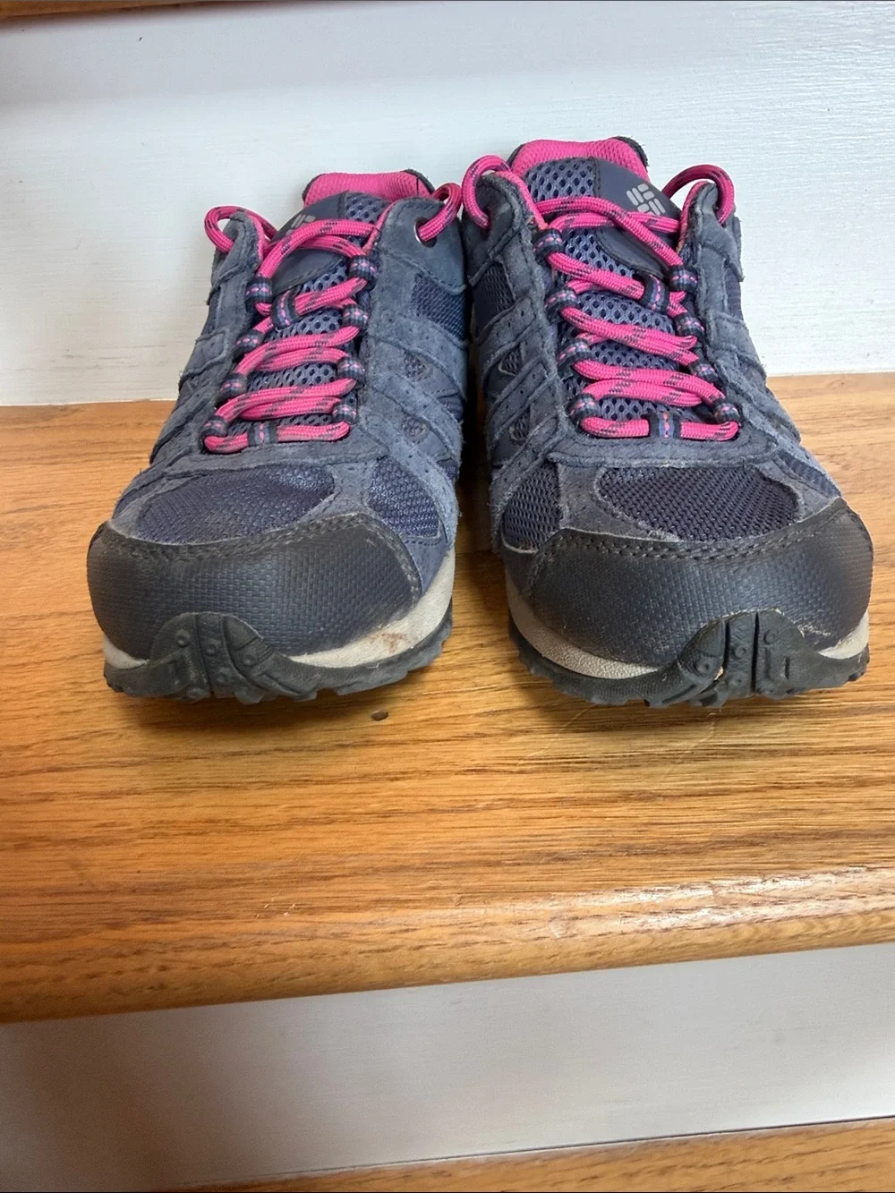 Columbia Navy and Pink Women's Trail Shoes